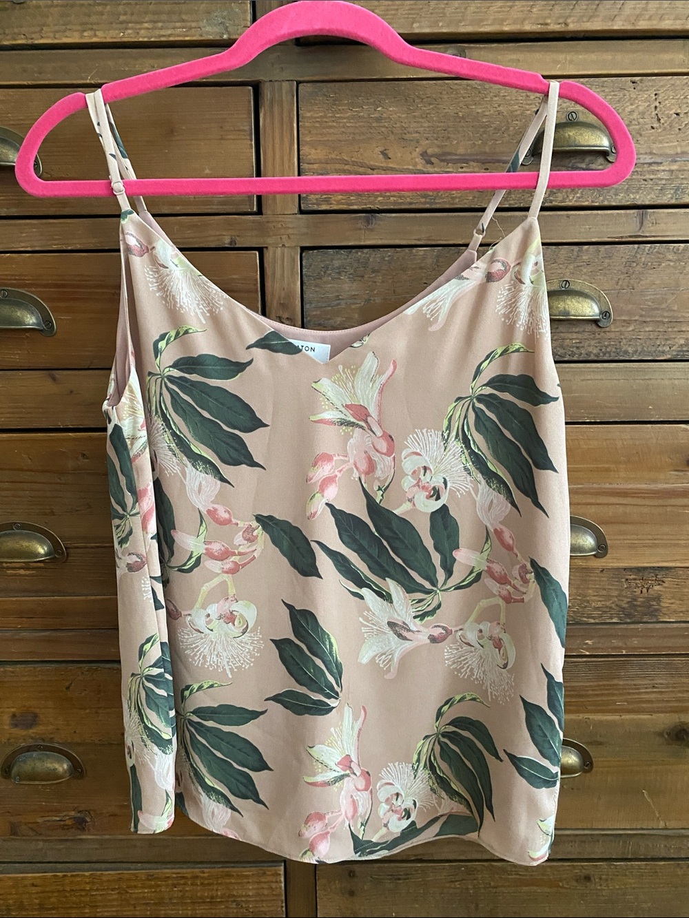 Babaton Blush Pink Floral Camisole